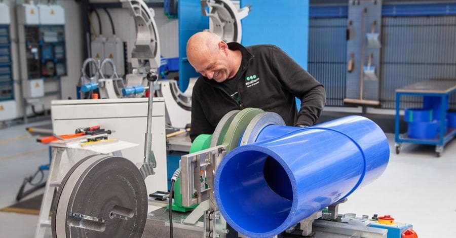 PP-R boru işleme atölyesi (örnek görsel, aquatherm GmbH)